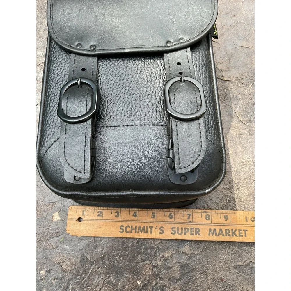 Willie and Max 59591-00 Black Jack Sissy Bar Bag Motorcycle Luggage